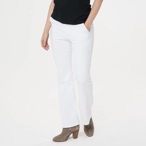 Women's Timeless Regular Flare Jeans - White